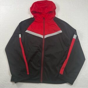 Red and Black Men's Jacket by Athletic works size XXL(18)